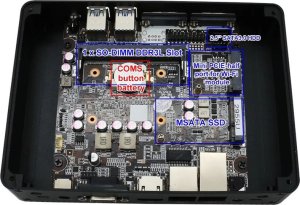 Komputer Eglobal Przemysłowy bezwentylatorowy mini PC M3 Intel Celeron 2955U 1.4GHz, 2xLAN, 2xCOM, HDMI, VGA 7