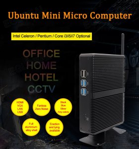 Komputer Eglobal Przemysłowy bezwentylatorowy mini PC M3 Intel Celeron 2955U 1.4GHz, 2xLAN, 2xCOM, HDMI, VGA 10
