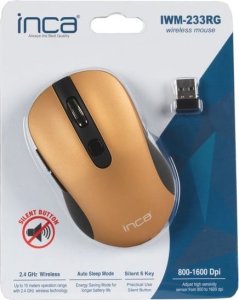 Mysz TRITON Inca IWM-233RG myszka Oburęczny RF Wireless Optyczny 1600 DPI 1