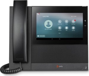 Telefon TRITON POLY CCX 600 telefon VoIP Czarny 24 linii LCD Wi-Fi 1