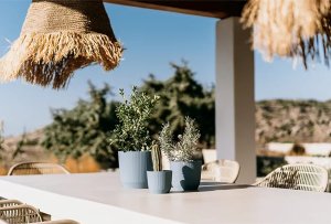 Prosperplast Doniczka RYFO - antracyt śr. 88 mm 4