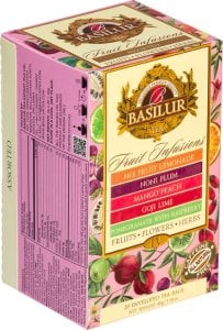 Basilur Basilur FRUIT INFUSIONS VOL. IV zestaw herbat OWOCE saszetki - 20 x 2 g 1