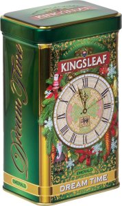 Kingsleaf Kingsleaf DREAM TIME EMERALD herbata zielona MIĘTA MAROKAŃSKA liściasta - puszka 75 g 1