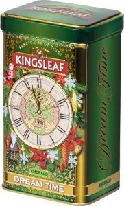 Kingsleaf DREAM TIME EMERALD herbata zielona MIĘTA MAROKAŃSKA liściasta - puszka 75 g 3