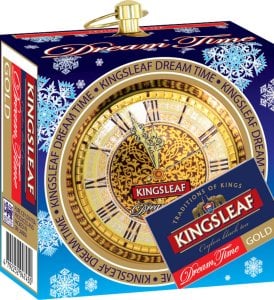 Kingsleaf Kingsleaf DREAM TIME GOLD herbata czarna POMARAŃCZA liściasta - puszka 30 g 1