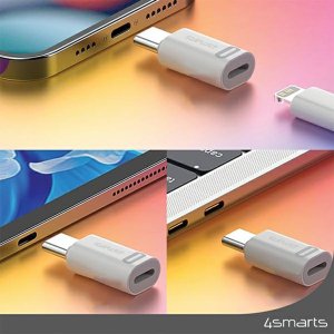 4smarts Adapter Lightning na USB-C PD 27W zestaw 2 sztuk (540711) 3