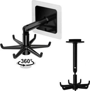 ATL AG880A Wieszak kuchenny obrotowy czarny 2