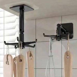 ATL AG880A Wieszak kuchenny obrotowy czarny 6