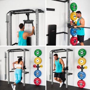 HMS Wielofunkcyjna klatka treningowa składana HMS KLT22 szara 18