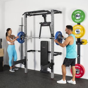 HMS Wielofunkcyjna klatka treningowa składana HMS KLT22 szara 8