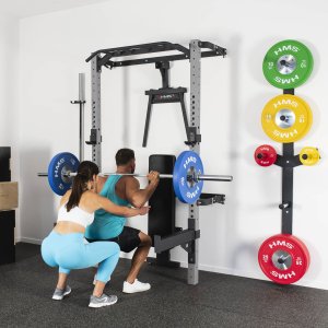 HMS Wielofunkcyjna klatka treningowa składana HMS KLT22 szara 9