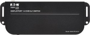 Przełącznik Eaton Eaton Tripp Lite series DisplayPort USB KVM Switch 2-Port 4K 60Hz HDR DP 1.4 USB Cables - KVM-/Audio-/USB-Switch - 2 x KVM/Audio/USB - 1 lokaler Benutzer - Desktop 8