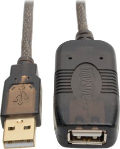 Kabel USB Eaton USB-A - USB-A 7.62 m Czarny (U026-025) 1