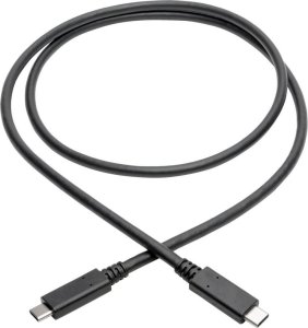 Kabel USB Eaton USB-C - USB-C 0.91 m Czarny (U420-003-G2-5A) 2
