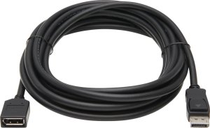 Kabel Eaton Tripp Lite Series DisplayPort Extension Cable with Latch, 4K @ 60 Hz, HDCP 2.2 (M/F), 15 ft. (4.57 m) - Przedłużacz DisplayPort - DisplayPort (M) do DisplayPort (W) - 4.57 m - zatrzaskiwany, 4K wsparcie - czarny 2