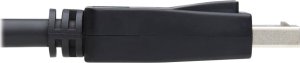 Kabel Eaton Tripp Lite Series DisplayPort Extension Cable with Latch, 4K @ 60 Hz, HDCP 2.2 (M/F), 15 ft. (4.57 m) - Przedłużacz DisplayPort - DisplayPort (M) do DisplayPort (W) - 4.57 m - zatrzaskiwany, 4K wsparcie - czarny 5