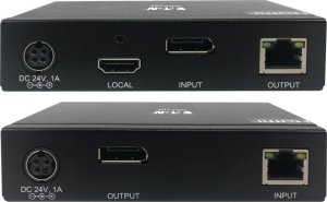 Eaton Eaton Tripp Lite Series DisplayPort over Cat6 KVM Extender Kit, Transmitter and Receiver, USB, 4K 30Hz, DP1.2a, PoC, HDCP 2.2, 230 ft., TAA - Erweiterung fur Video/Audio - 10Mb LAN, HDMI, DisplayPort - uber CAT 6 - bis zu 70 m - TAA-konform 4