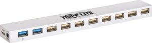 HUB USB Eaton Tripp Lite 10-Port USB 3.0 / USB 2.0 Combo Hub - USB Charging, 2 USB 3.0 & 8 USB 2.0 Ports - Hub - 2 x SuperSpeed USB 3.0 + 8 x USB 2.0 - Desktop 1