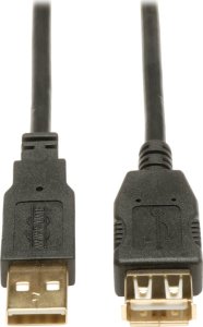 Kabel USB Eaton USB-A - USB-A 4.88 m Czarny (U024-016) 1