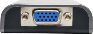 Adapter USB Eaton Eaton Tripp Lite Series USB 2.0 to VGA Dual Multi-Monitor External Video Graphics Card Adapter 1080p 60Hz - Externer Videoadapter - USB 2.0 - D-Sub 4