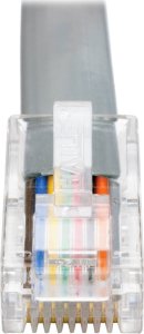 Adapter USB Eaton Eaton Tripp Lite Series USB to RJ45 Cisco Serial Rollover Cable, USB Type-A to RJ45 M/M, 6 ft - Serieller Adapter - USB - Grau 4