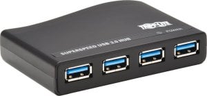 HUB USB Eaton Tripp Lite 4-Port USB-A Mini Hub - USB 3.2 Gen 1, International Plug Adapters - Hub - 4 x USB 3.2 Gen 1 - Desktop 1