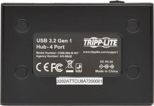 HUB USB Eaton Tripp Lite 4-Port USB-A Mini Hub - USB 3.2 Gen 1, International Plug Adapters - Hub - 4 x USB 3.2 Gen 1 - Desktop 10