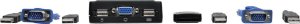 Przełącznik Eaton Tripp Lite series 2-Port USB/VGA Cable KVM Switch with Cables and USB Peripheral Sharing - KVM-/USB-Switch - 2 x KVM / USB - 1 lokalny użytkownik - Desktop 4
