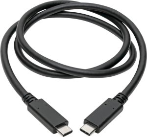 Kabel USB Eaton USB-C - USB-C 0.91 m Czarny (U420-C03-G2-5A) 2