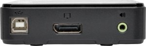 Przełącznik Eaton Tripp Lite series 2-Port DisplayPort 1.2 KVM Switch USB Sharing 4K x2K 3840 x 2160 - KVM-/Audio-/USB-Switch - 2 x KVM/Audio/USB - 1 lokalny użytkownik - Desktop 3