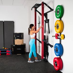 HMS Wielofunkcyjna klatka treningowa składana HMS KLT22 czerwona 6