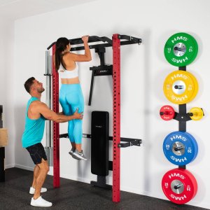 HMS Wielofunkcyjna klatka treningowa składana HMS KLT22 czerwona 7