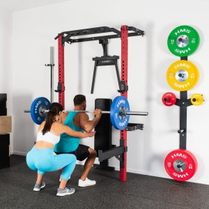 HMS Wielofunkcyjna klatka treningowa składana HMS KLT22 czerwona 9