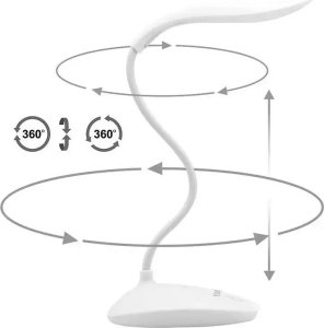 Lampka biurkowa Tech-Led niebieska 9