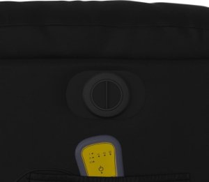 vidaXL Rozkładany fotel masujący, elektryczny, czarny, sztuczna skóra 12