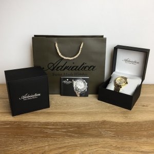 Zegarek Adriatica Zegarek męski Adriatica A1025.51B3Q srebrny 2