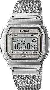 Zegarek Casio Vintage Zegarek damski Casio A1000MA-7EF srebrny 1