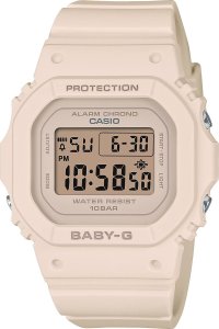 Zegarek sportowy BABY-G Zegarek Casio Baby-G BGD-565U-4ER beżowy pasek 1