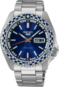 Zegarek Seiko Zegarek męski Seiko SRPK65K1 srebrny 1