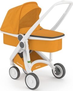 Wózek Greentom Greentom Wózek Carrycot (v.2.1) White-Sunflower 1