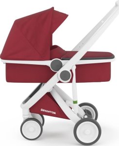 Wózek Greentom Greentom Wózek Carrycot (v.2.1) White-Cherry 2