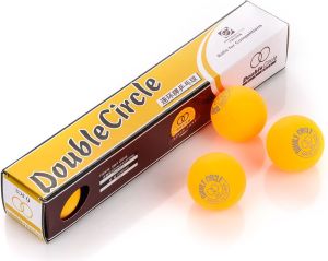 Meteor Piłeczki do tenisa stołowego DOUBLE CIRCLE 6 szt żółte (3040) 1