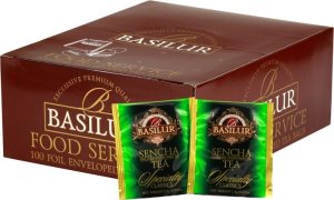 Basilur Basilur SENCHA HORECA herbata zielona cejlońska FNGS - w kopertach 100 x 1,5 g 1