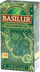 Basilur MOROCCAN MINT herbata zielona mięta marokańska - ekspresowa 25 x 1,5 g 2