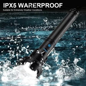 Latarka Tech-Led Supermocna latarka taktyczna 40w 5000lm XHP90 zoom USB 7 trybów pracy Supermocna latarka taktyczna 40w 5000lm XHP90 zoom USB 7 trybów pracy 11