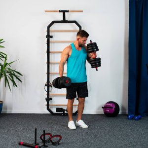 HMS ‎Hantel SGN120 Pro Set bitumiczny 2 x 10 kg 11