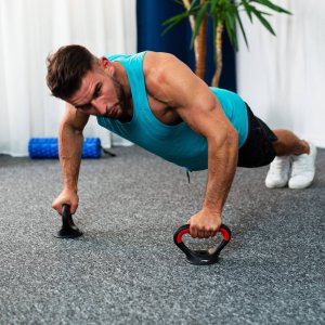 HMS ‎Hantel SGN120 Pro Set bitumiczny 2 x 10 kg 13