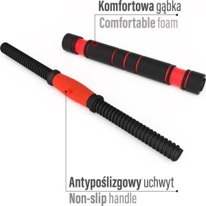 HMS ‎Hantel SGN120 Pro Set bitumiczny 2 x 10 kg 7