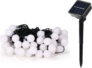 Verk Girlanda ogrodowa solarna lampki 40 led multikolor Girlanda ogrodowa solarna lampki 40 led multikolor 2