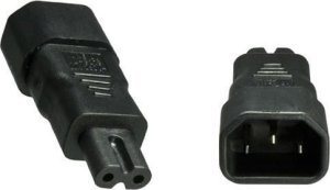Kabel zasilający MicroConnect Microconnect Power Adapter C14  -  C7 M-F 1